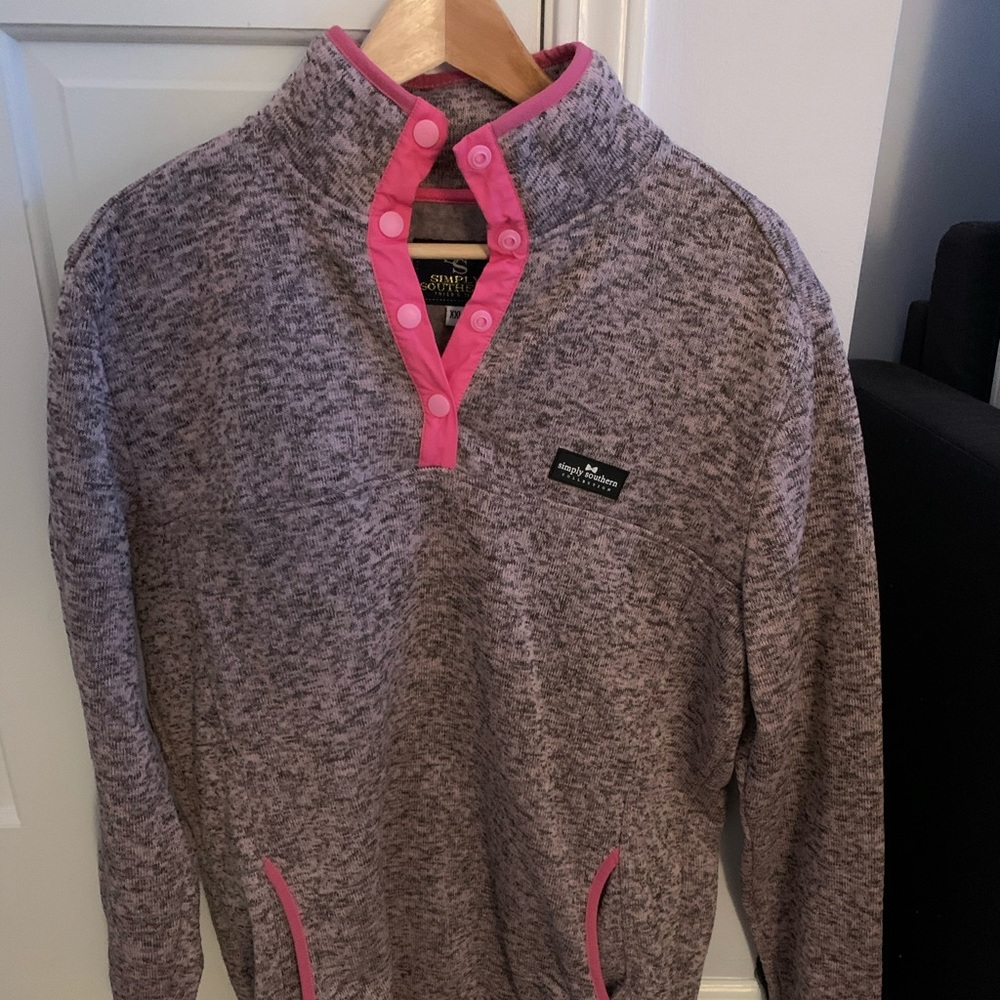 Simply southern quarter button up